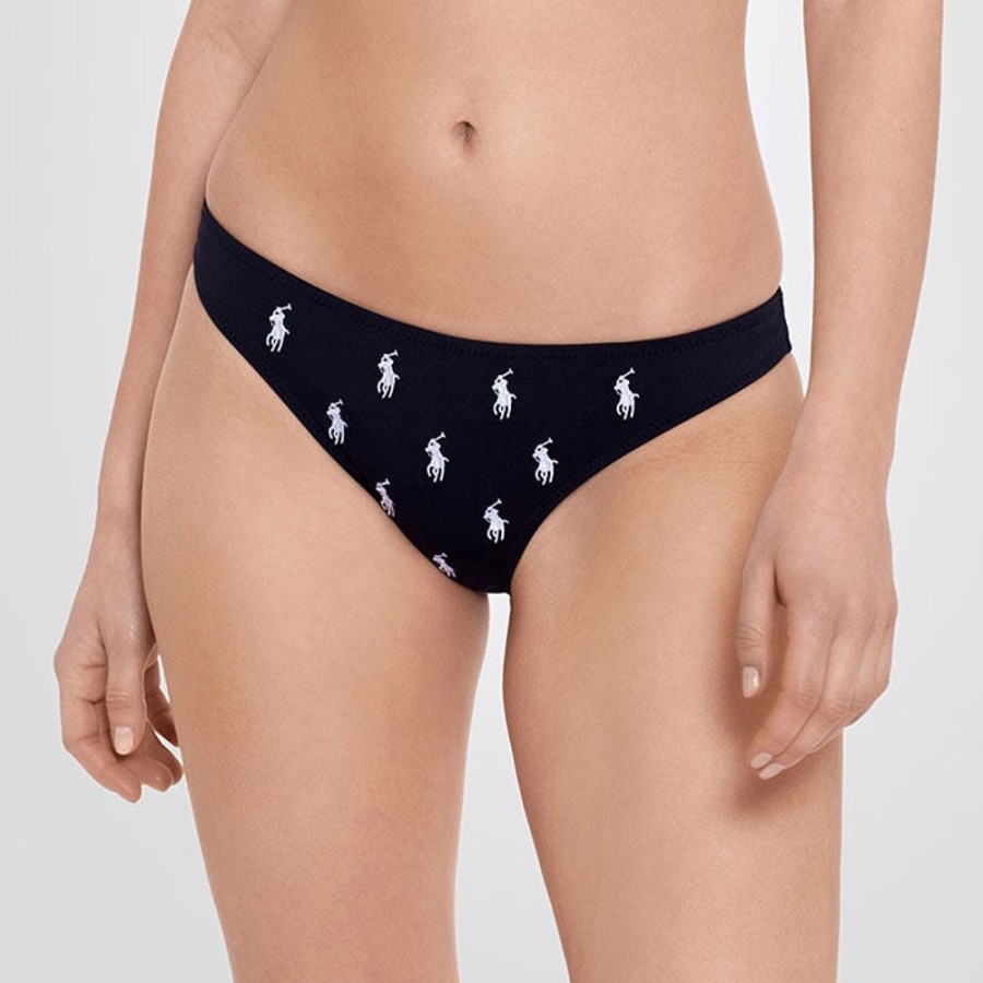 Women Polo Ralph Lauren Swimwear | Women'S Logo Icons Devin Hipster Bikini Bottom