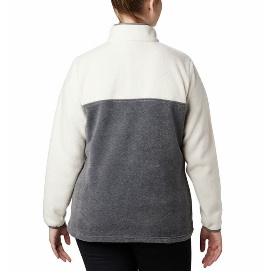 Women Columbia Sweatshirts & Hoodies | Women'S Benton Springs? Half-Snap Pullover Top (Plus Size)