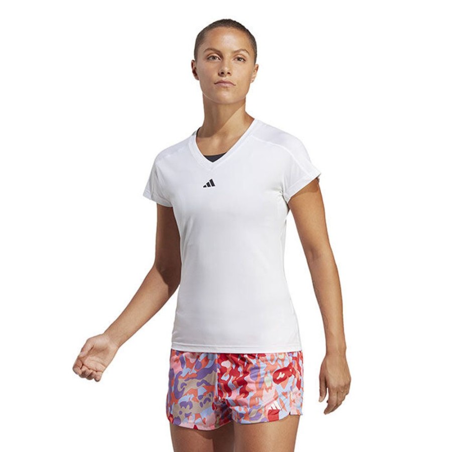 Women adidas Tops | Women'S Aeroready Train Essentials V-Neck T-Shirt