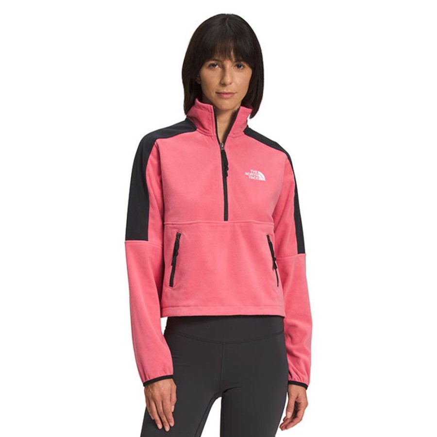 Women The North Face Sweatshirts & Hoodies | Women'S Tnf? Polartec? 100 1/4-Zip Top