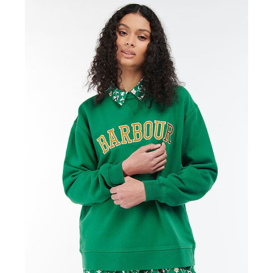 Women Barbour Sweatshirts & Hoodies | Women'S Northumberland Sweatshirt