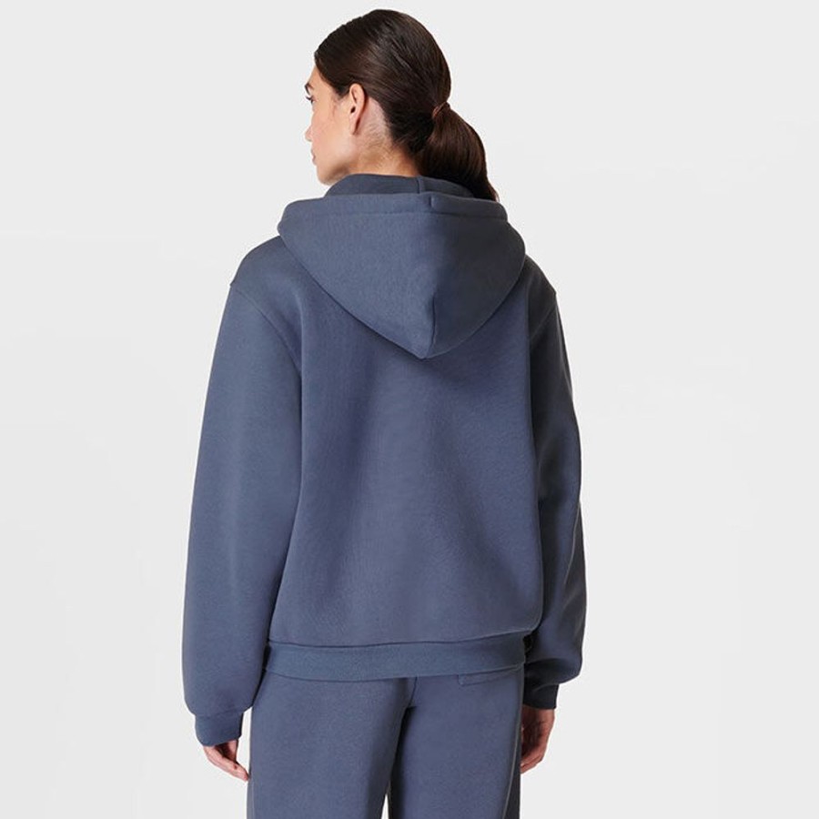 Women Sweaty Betty Sweatshirts & Hoodies | Women'S Elevated Full-Zip Hoodie