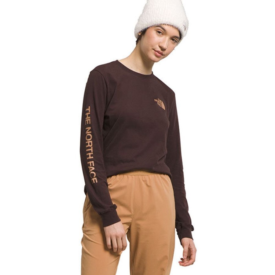 Women The North Face Tops | Women'S Long Sleeve Tnf? Hit T-Shirt