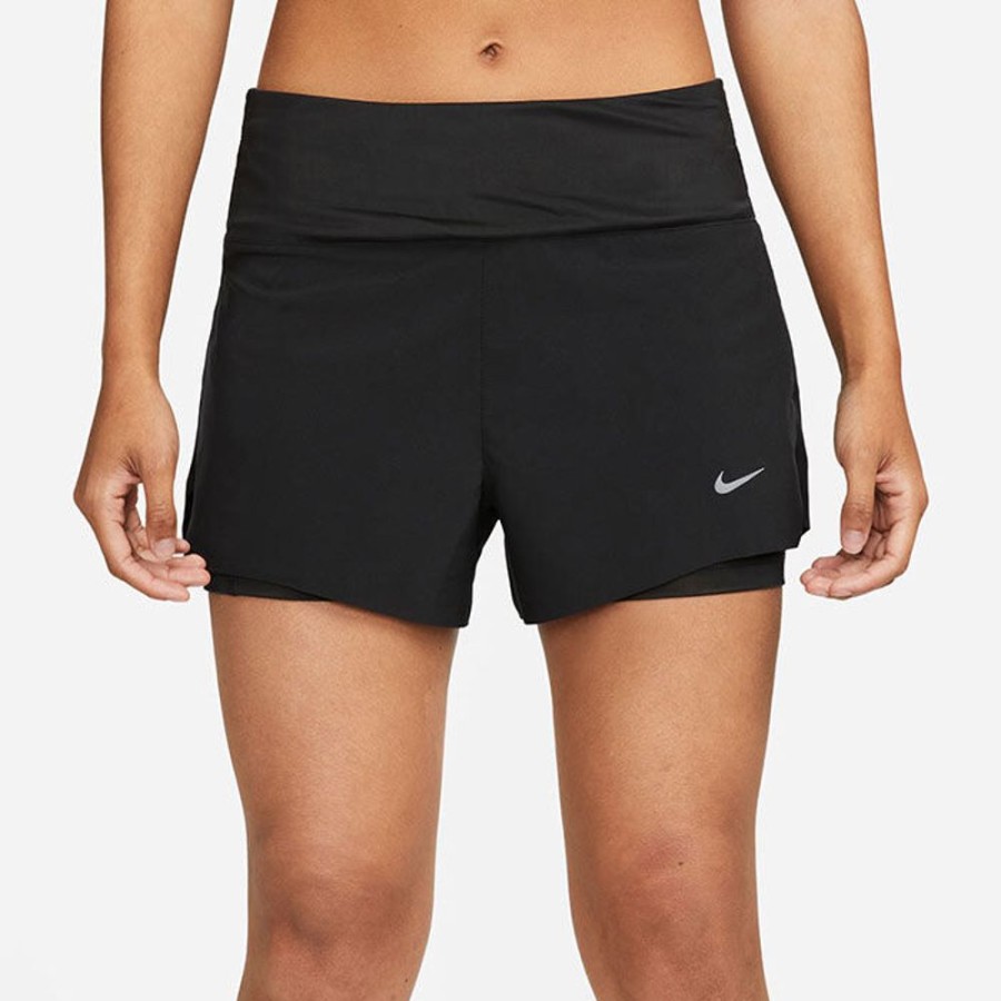 Women Nike Shorts | Women'S Dri-Fit? Swift 2-In-1 Short