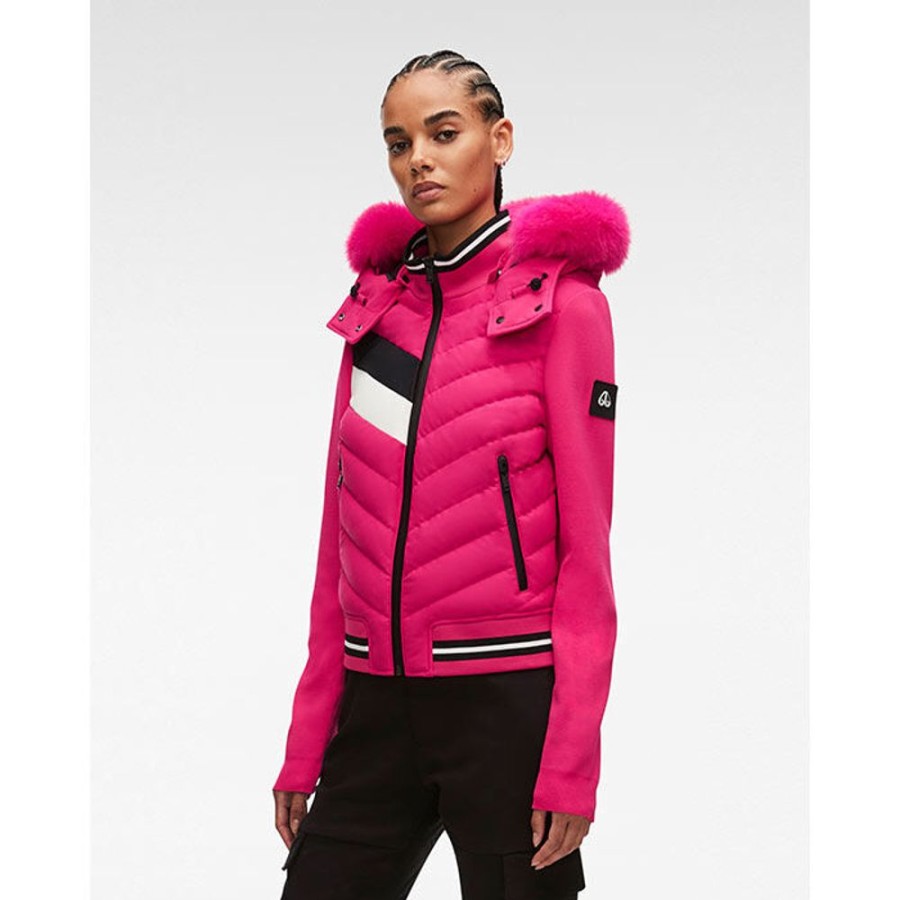 Women Moose Knuckles Coats & Jackets | Women'S Laurelton Bomber Jacket