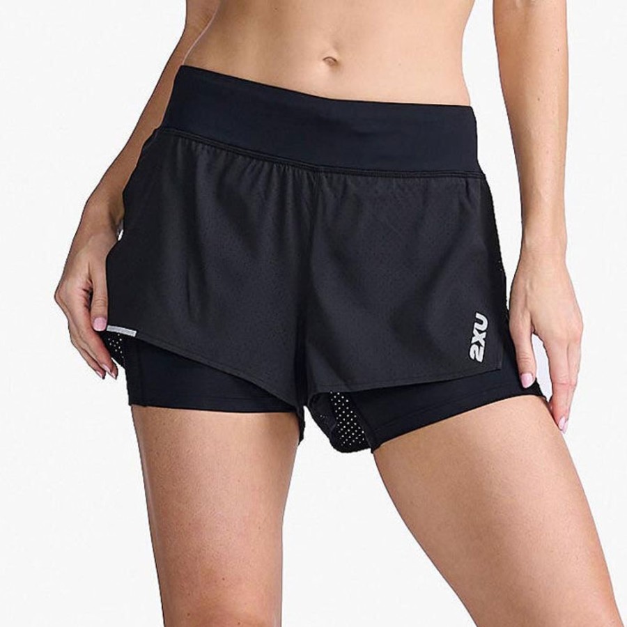 Women 2XU Shorts | Women'S Aero 2-In-14