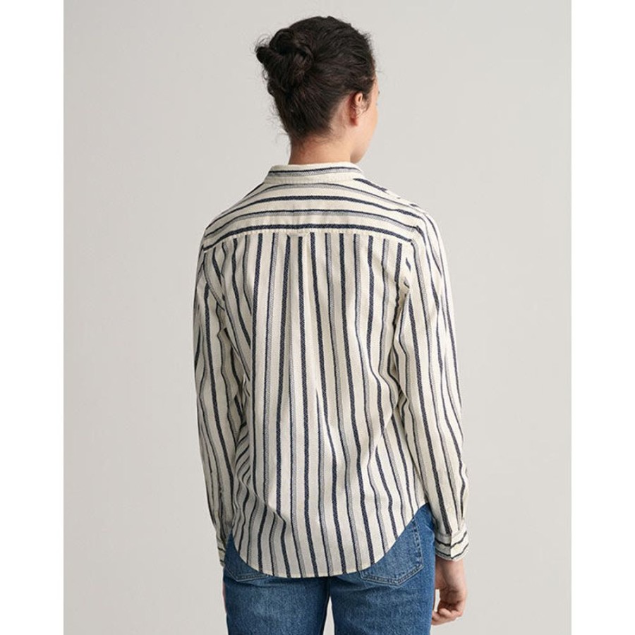 Women GANT Tops | Women'S Rope Cotton Voile Shirt