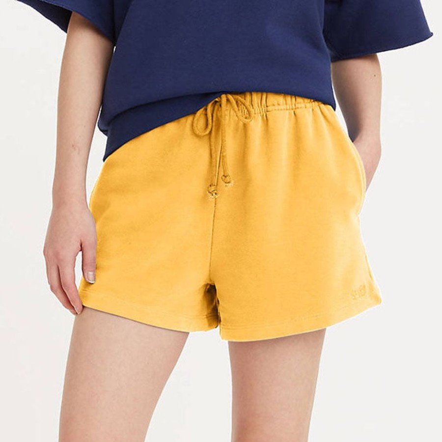 Women Levi's Shorts | Women'S Gold Tab? Sweat Short