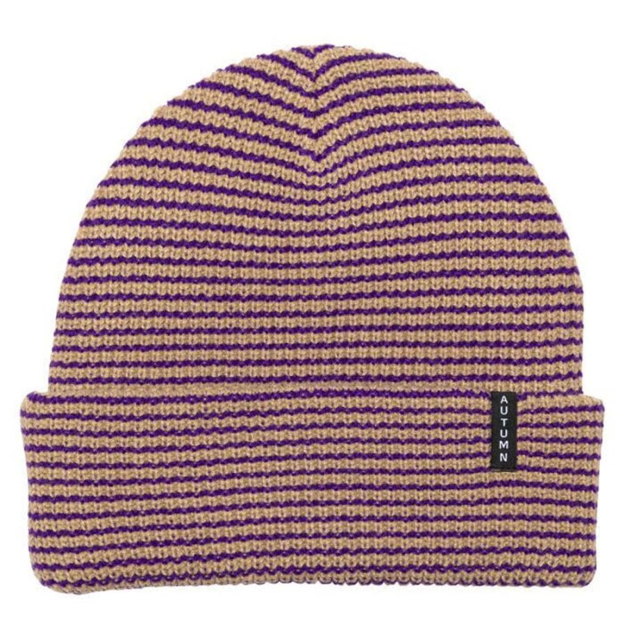 Women Autumn Headwear Winter Accessories | Unisex Stripe Beanie