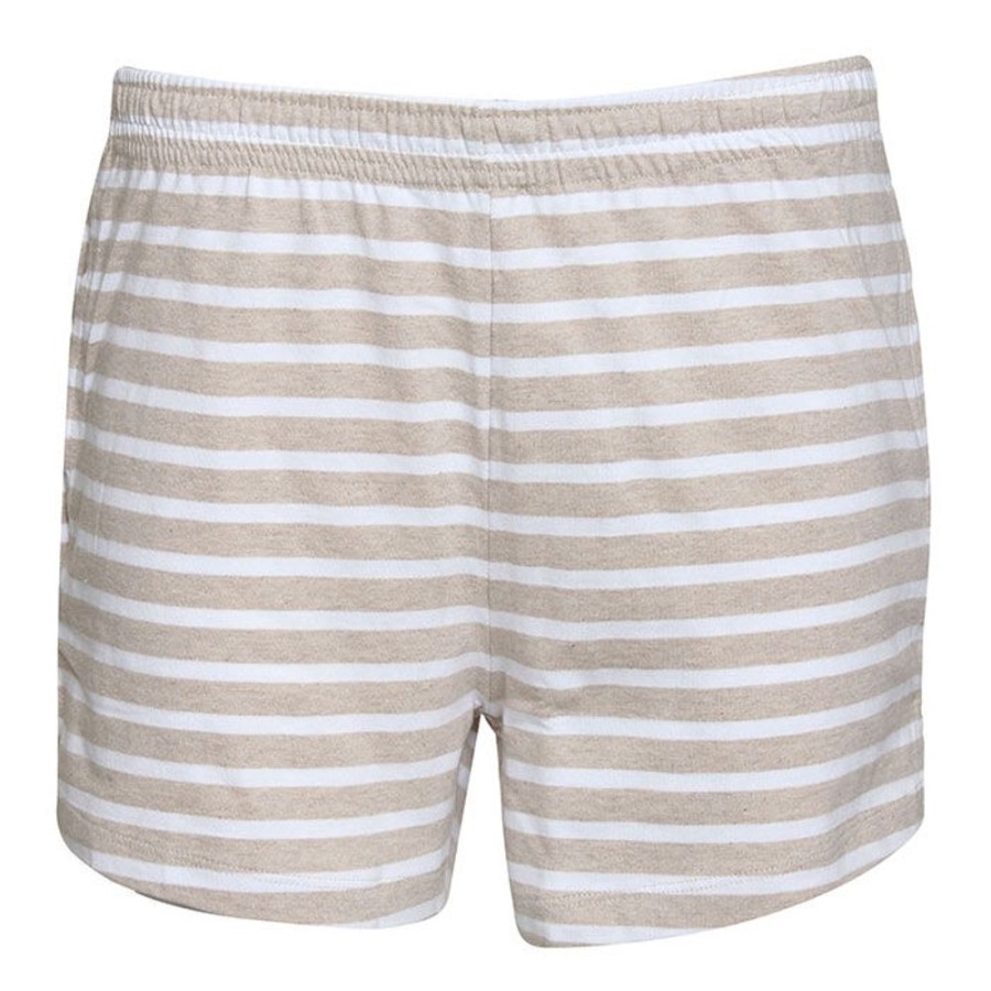 Women Oak & Ivy Shorts | Women'S Pull-On Striped Short