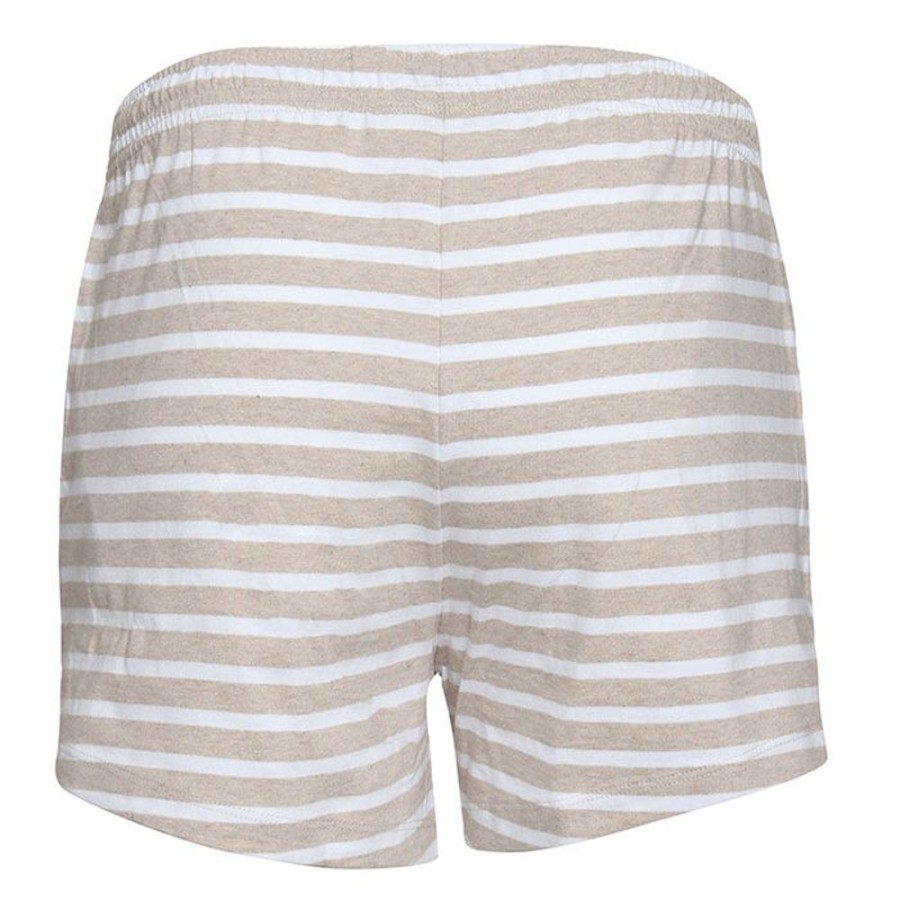 Women Oak & Ivy Shorts | Women'S Pull-On Striped Short