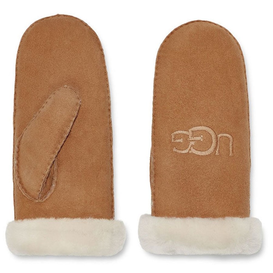 Women UGG Winter Accessories | Women'S Shearling Embroidered Mitten