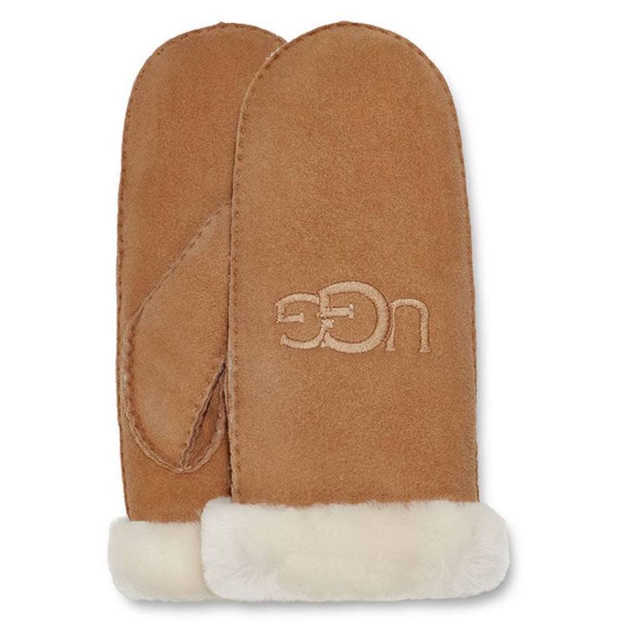 Women UGG Winter Accessories | Women'S Shearling Embroidered Mitten