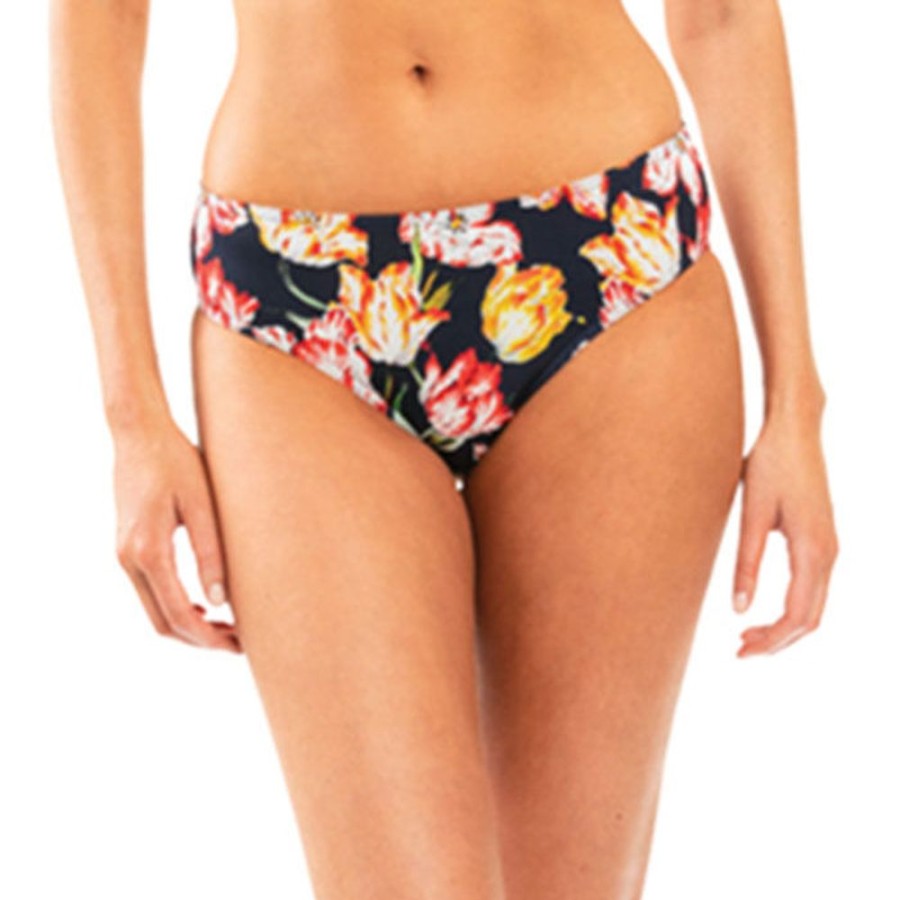 Women Jets Swimwear Swimwear | Women'S Galleria Mid Bikini Bottom