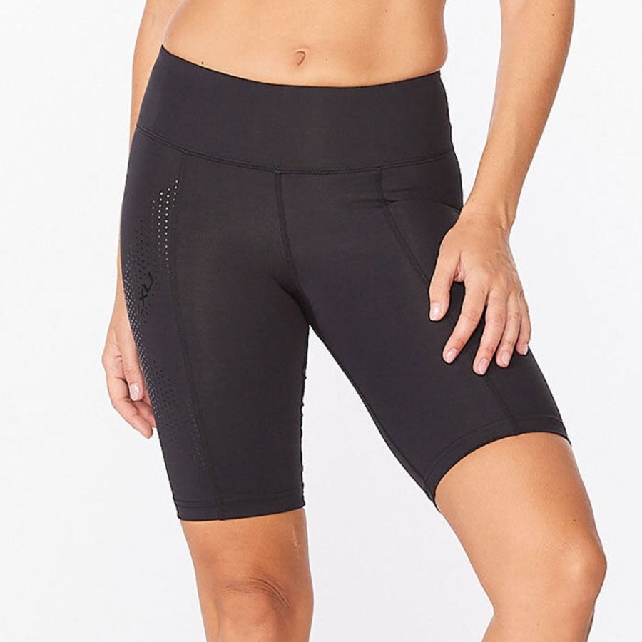 Women 2XU Shorts | Women'S Motion Mid Rise Compression Short