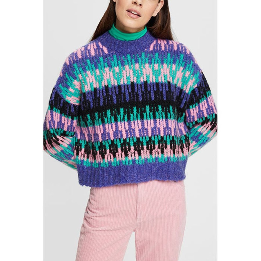 Women Esprit Sweaters | Women'S Chunky Knit Sweater