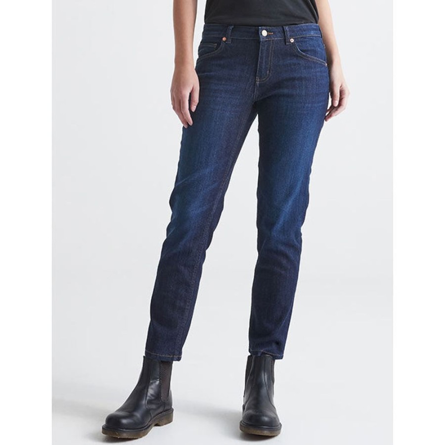 Women DUER Denim | Women'S Performance Denim Girlfriend Jean