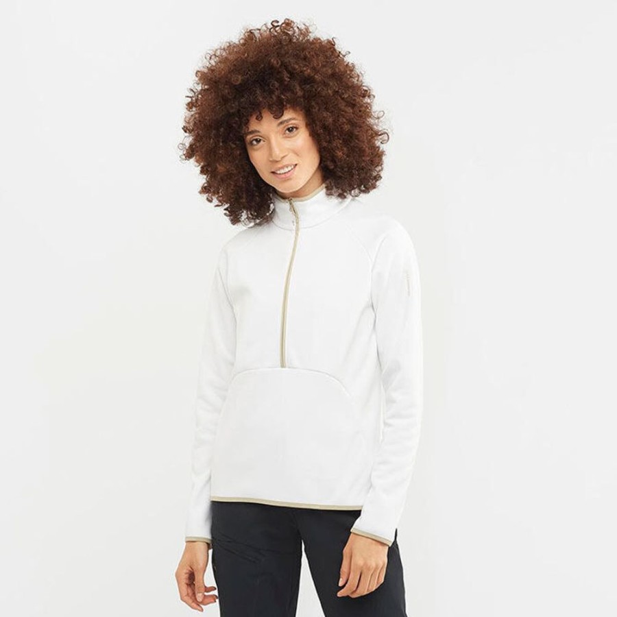 Women Salomon Tops | Women'S Essential Warm Half-Zip Top