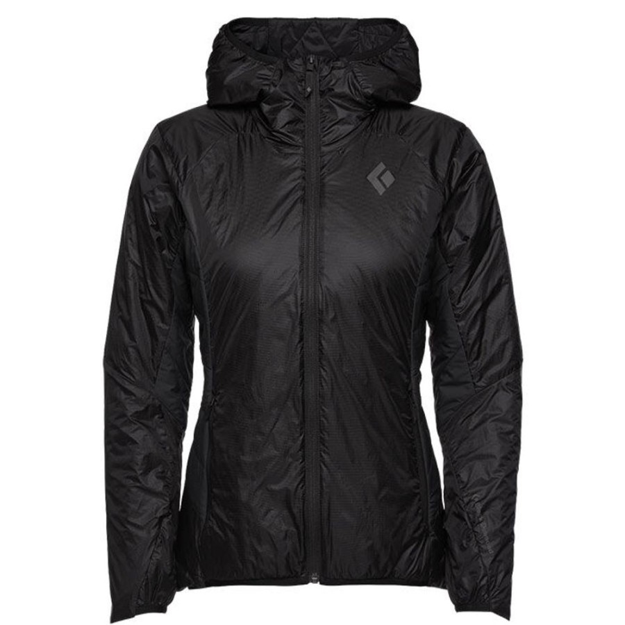 Women Black Diamond Coats & Jackets | Women'S Vision Hybrid Hoody Jacket