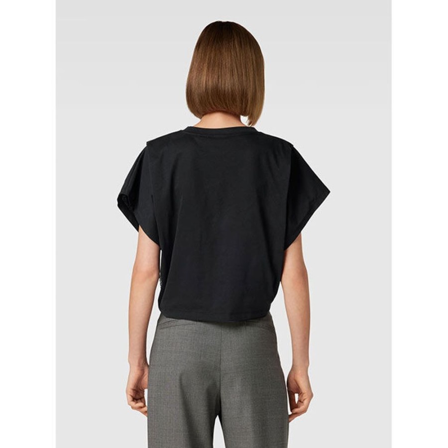 Women HUGO Tops | Women'S Delevis Cropped T-Shirt