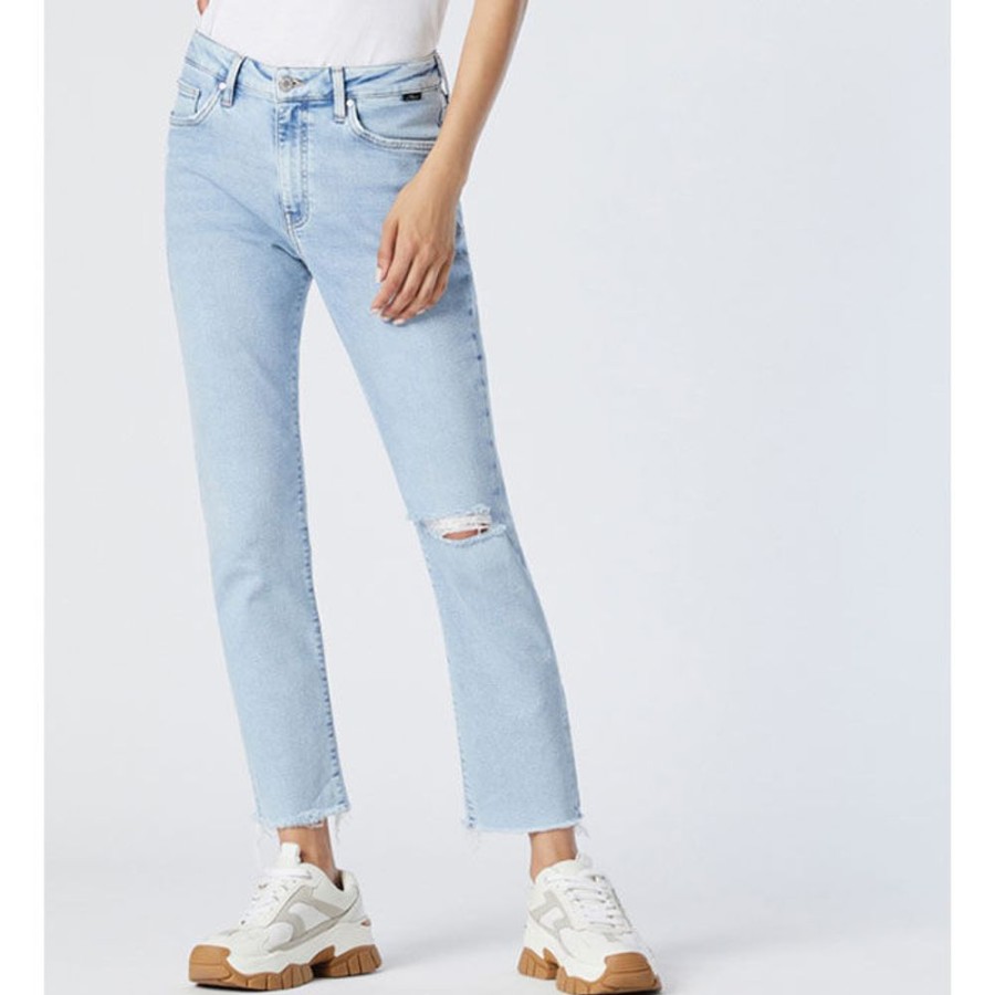 Women Mavi Denim | Women'S Viola Crop Straight Jean