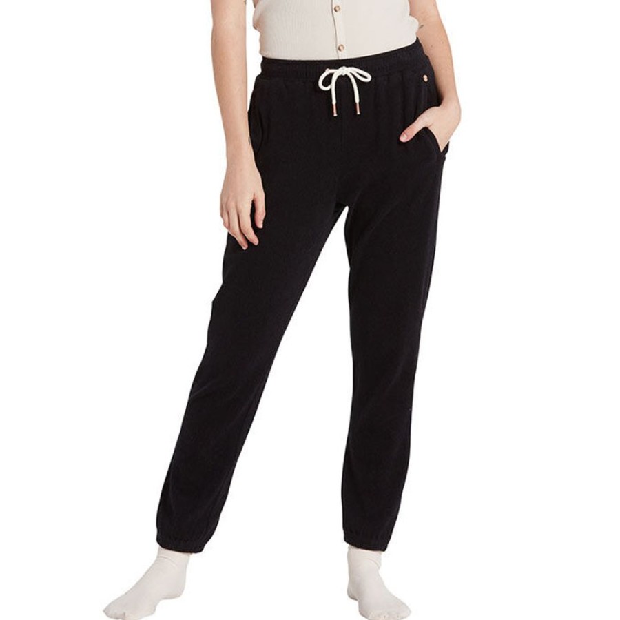 Women Volcom Pants | Women'S Lived In Lounge Fleece Pant