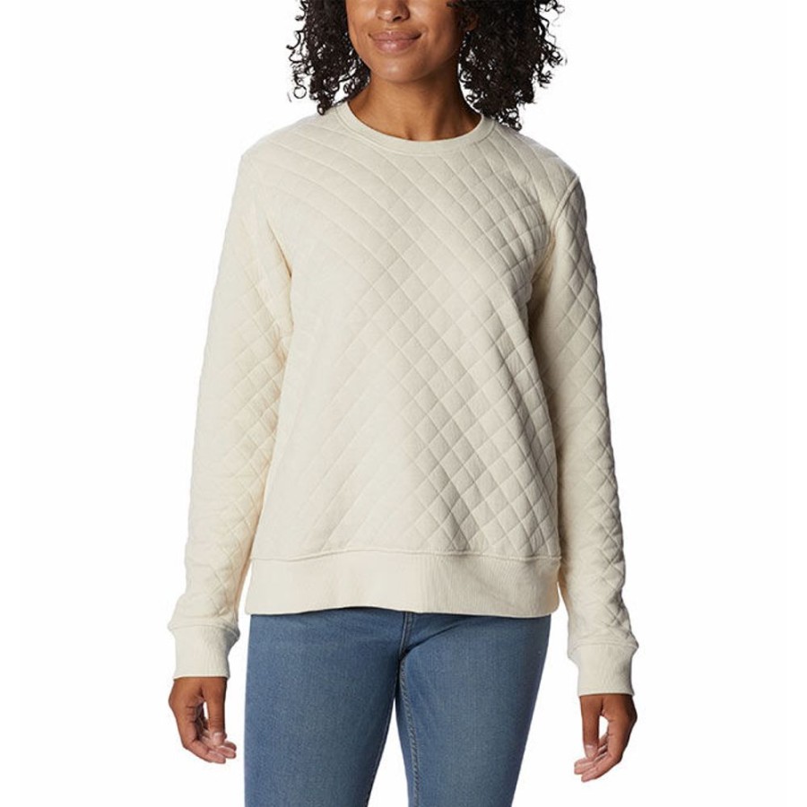 Women Columbia Sweatshirts & Hoodies | Women'S Columbia Lodge? Quilted Crew Sweatshirt