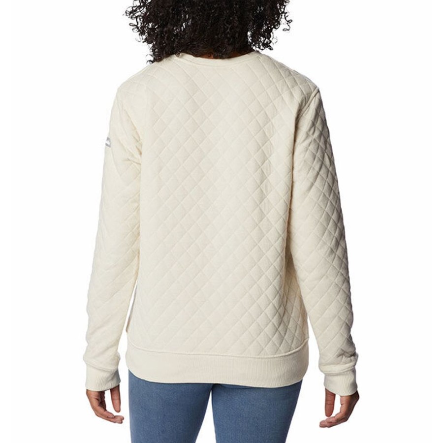 Women Columbia Sweatshirts & Hoodies | Women'S Columbia Lodge? Quilted Crew Sweatshirt