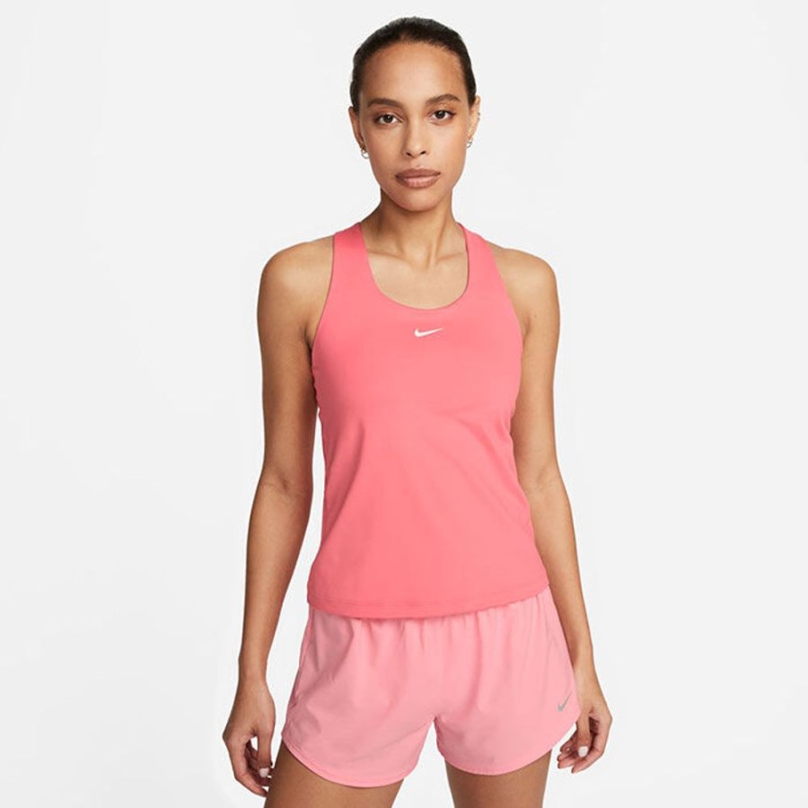 Women Nike Tops | Women'S Swoosh Medium Support Padded Sports Bra Tank Top