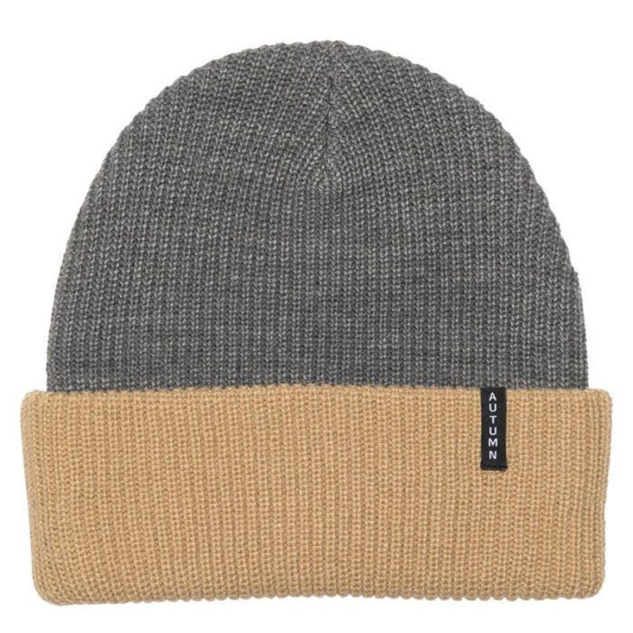 Women Autumn Headwear Winter Accessories | Unisex Blocked Beanie