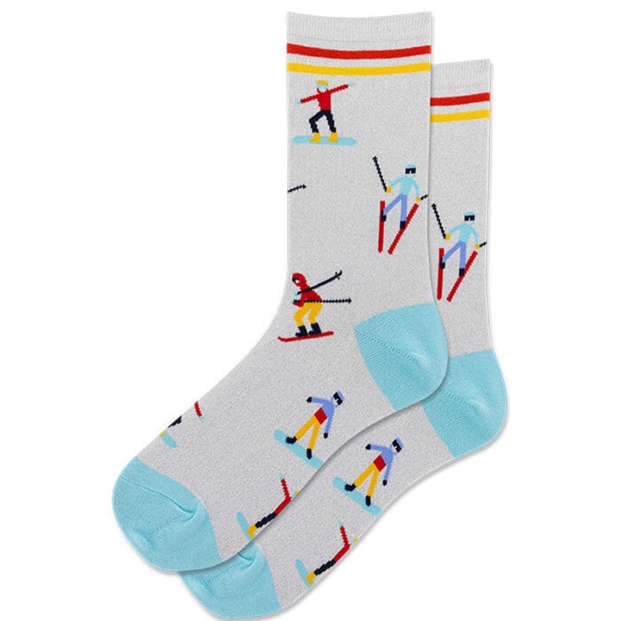 Women Hot Sox Socks | Women'S Metallic Skiers Sock