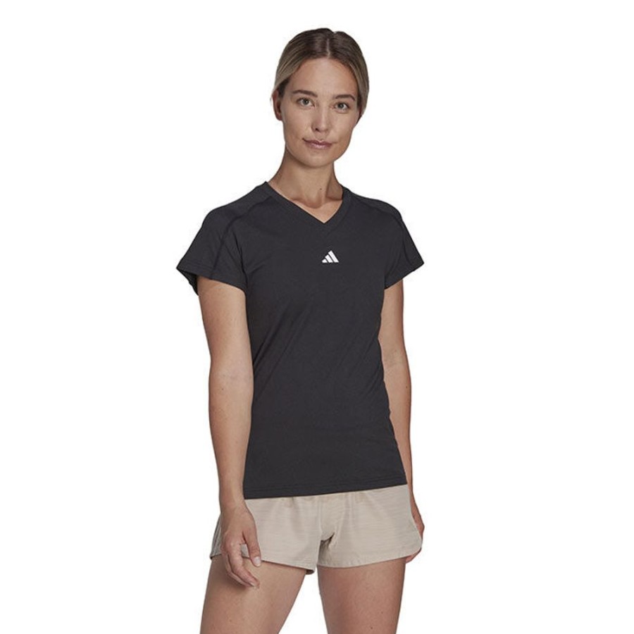 Women adidas Tops | Women'S Aeroready Train Essentials V-Neck T-Shirt