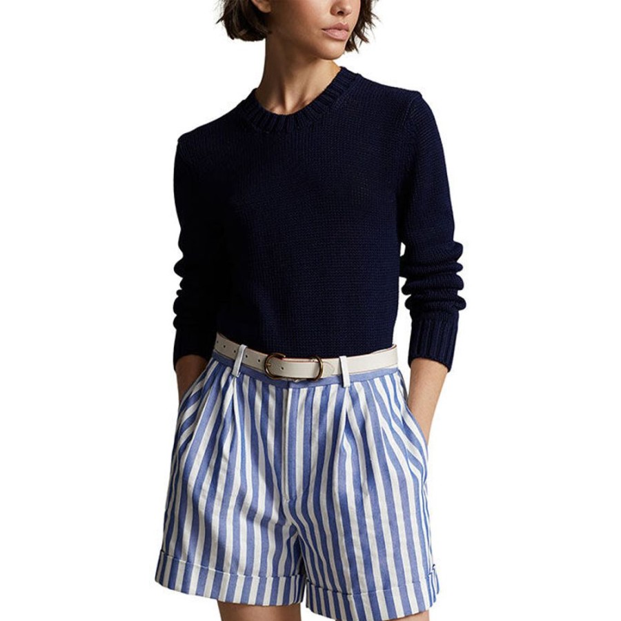 Women Polo Ralph Lauren Sweaters | Women'S Cotton Crew Neck Sweater