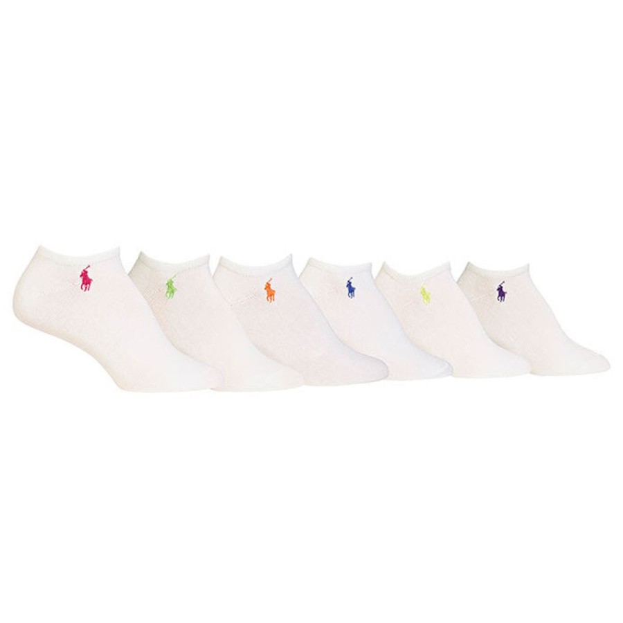 Women Polo Ralph Lauren Socks | Women'S Classic Ankle Sock (6 Pack)