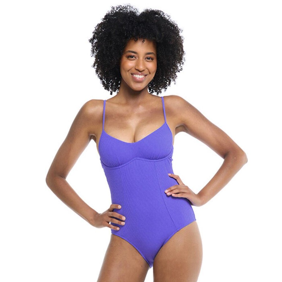 Women Body Glove Swimwear | Women'S Ibiza Palm One-Piece Swimsuit