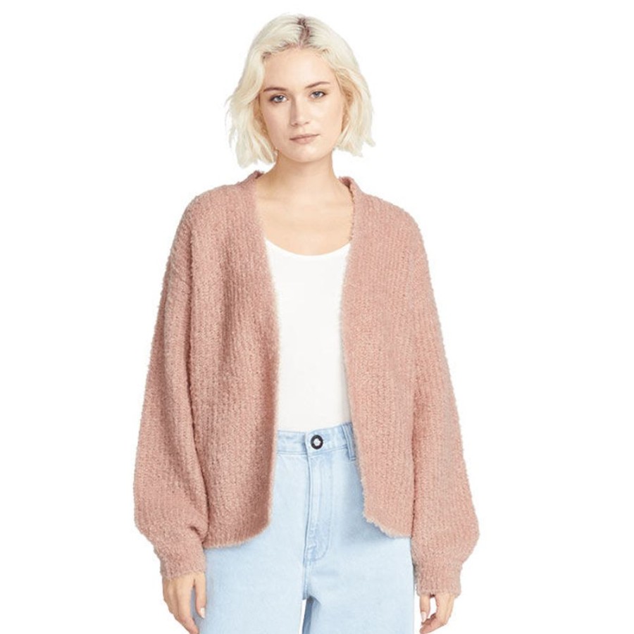 Women Volcom Sweaters | Women'S Ecostone Beach Cardigan