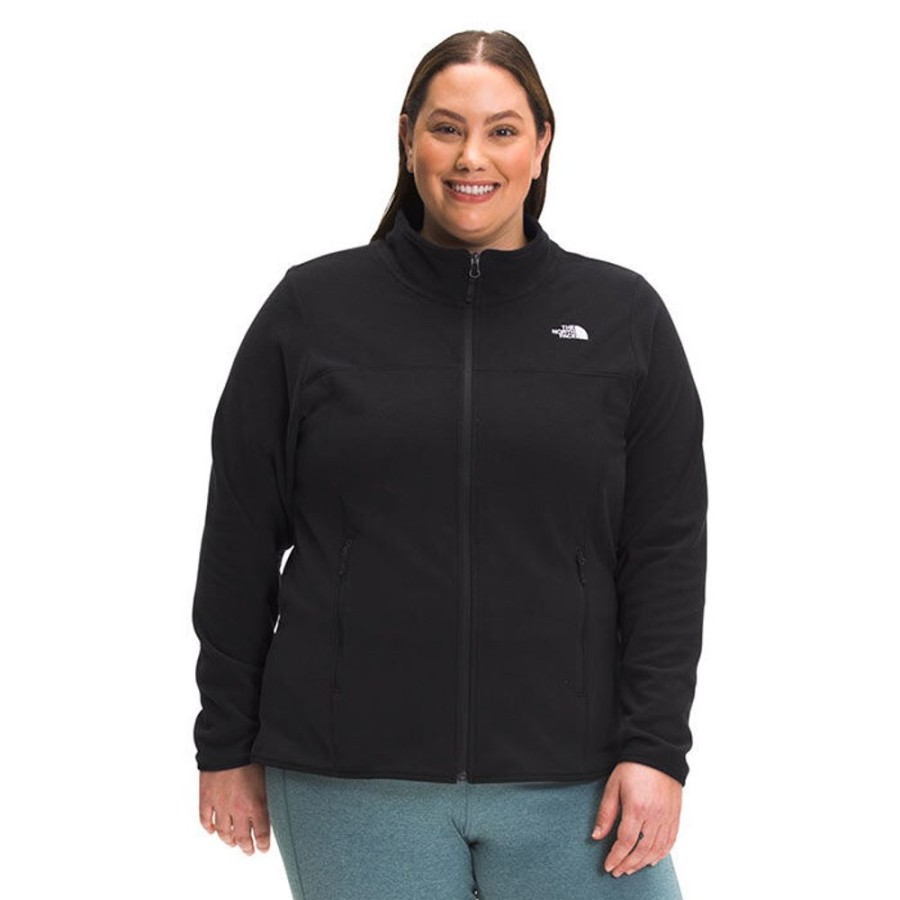 Women The North Face Coats & Jackets | Women'S Tka Glacier Full-Zip Jacket (Plus Size)