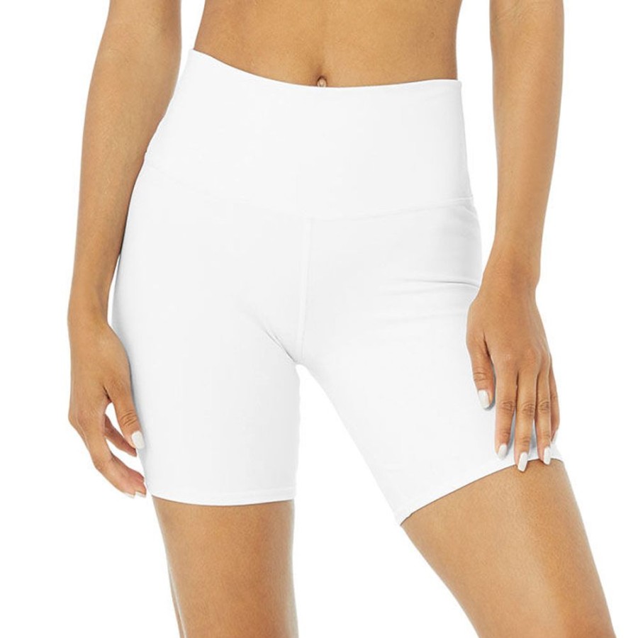 Women Alo Shorts | Women'S High Waist Biker Short