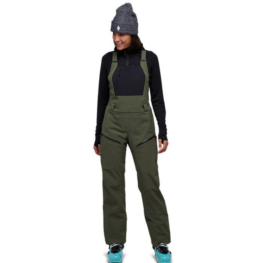 Women Black Diamond Pants | Women'S Recon Stretch Bib Pant