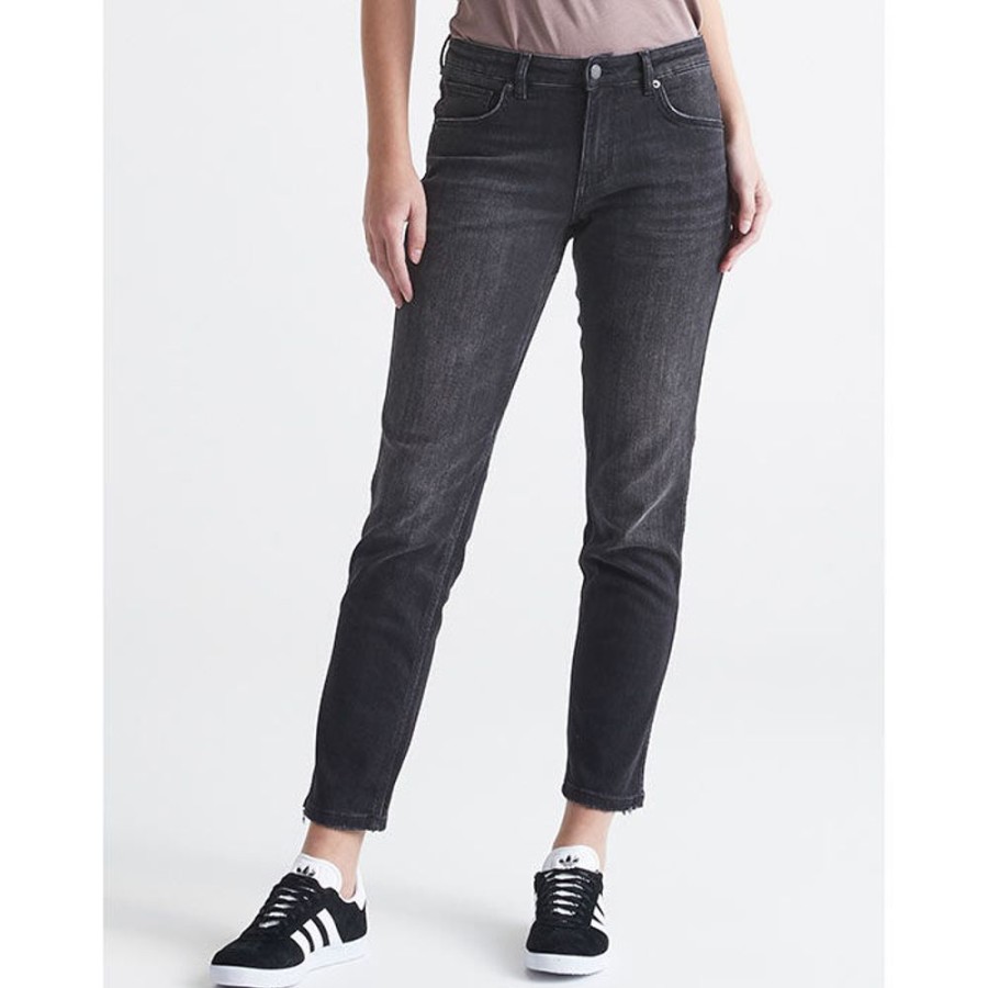 Women DUER Pants | Women'S Performance Denim Girlfriend Jean