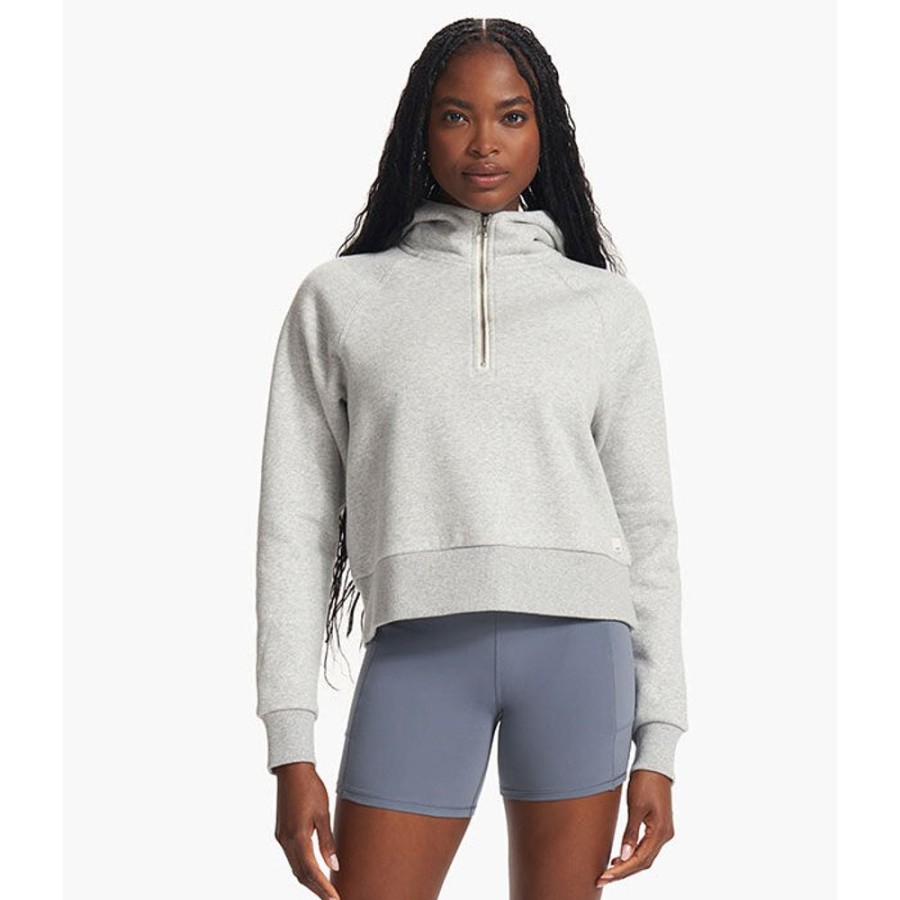 Women Vuori Sweatshirts & Hoodies | Women'S Restore 1/2-Zip Hoodie