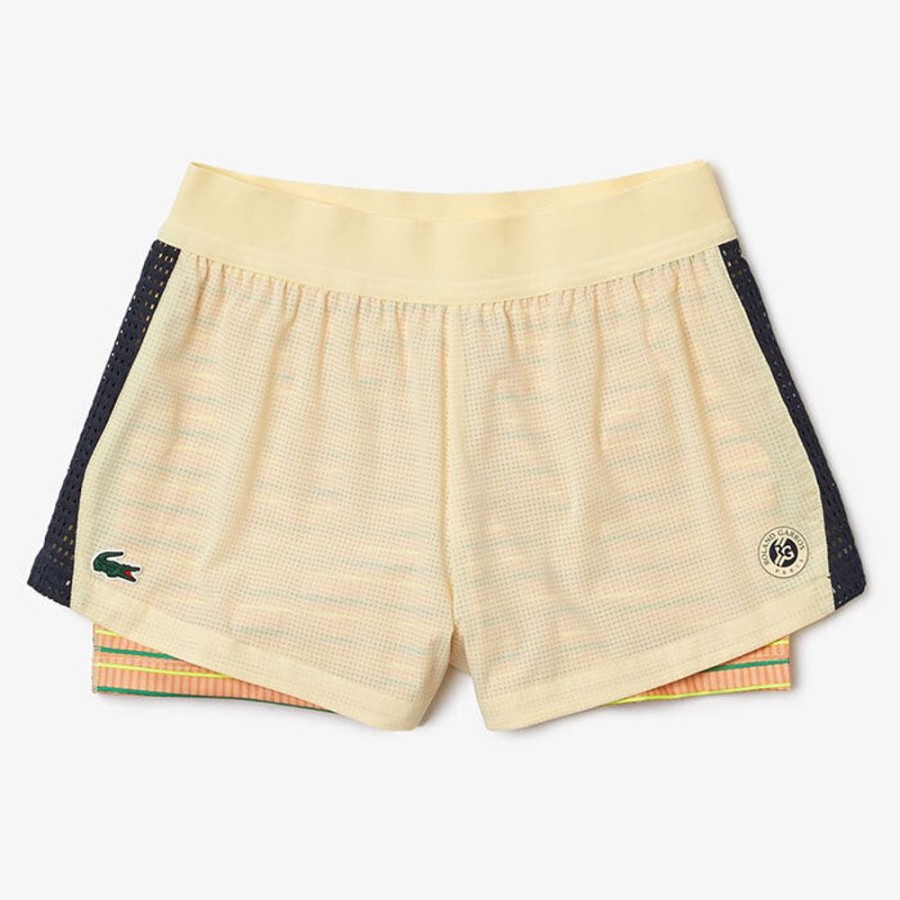 Women Lacoste Shorts | Women'S Sport Roland Garros Edition Short