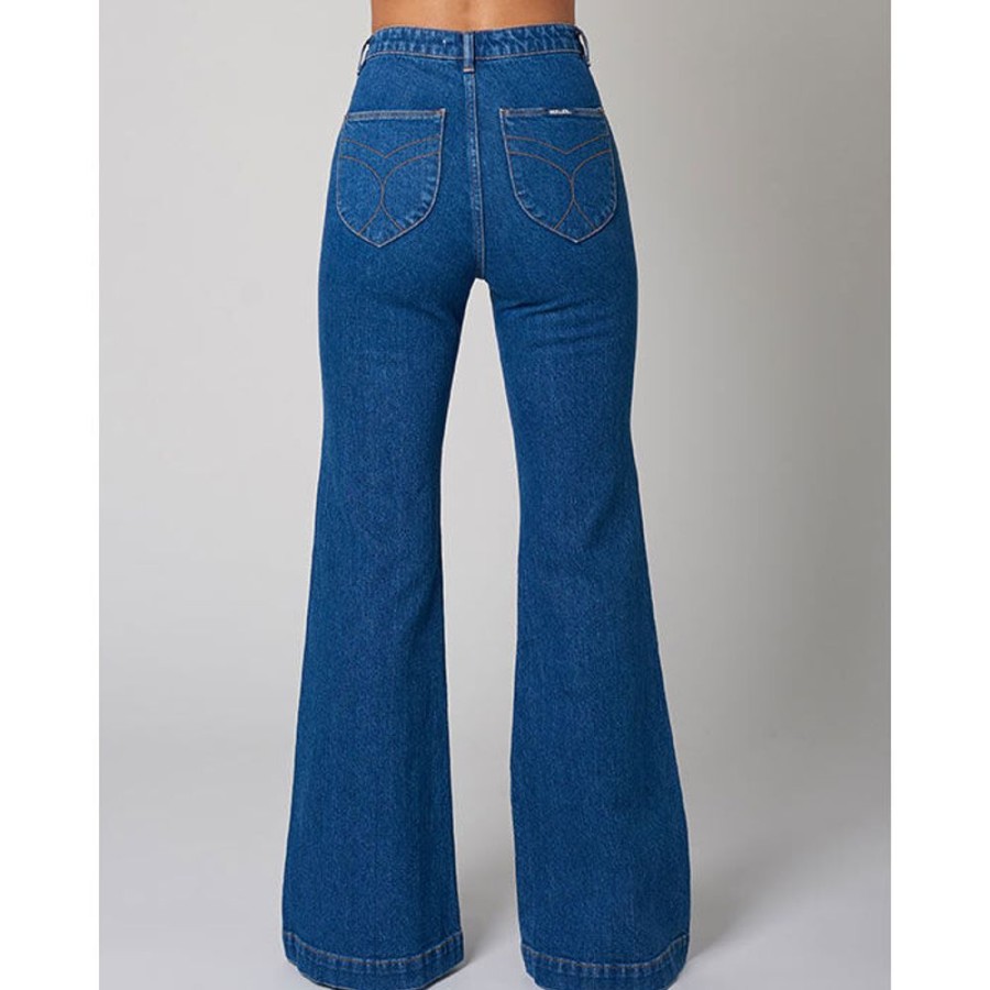 Women Rolla's Pants | Women'S Eastcoast Flare Jean