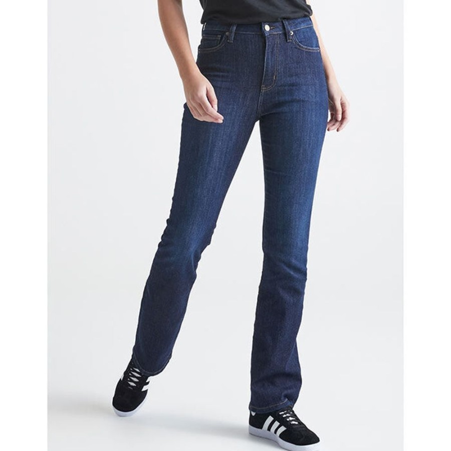 Women DUER Denim | Women'S Peformance Denim High Rise Bootcut Jean