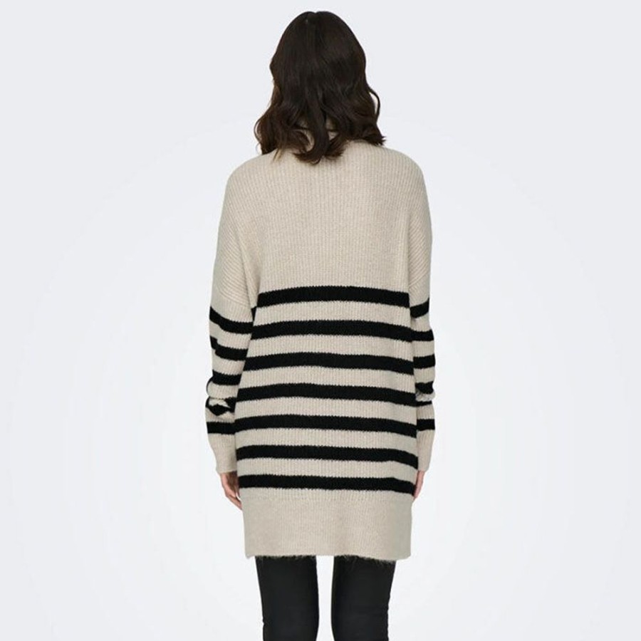 Women Only Sweaters | Women'S High Neck Tunic Sweater