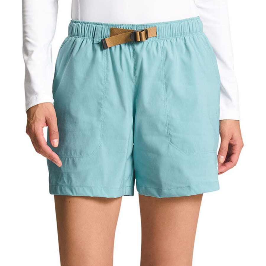 Women The North Face Shorts | Women'S Class V Pathfinder Belted Short