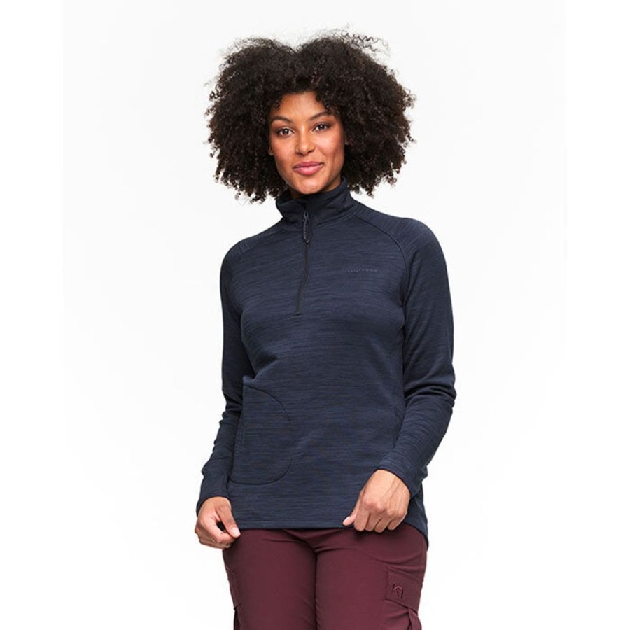 Women Kari Traa Sweatshirts & Hoodies | Women'S Berthe Midlayer Half-Zip Top