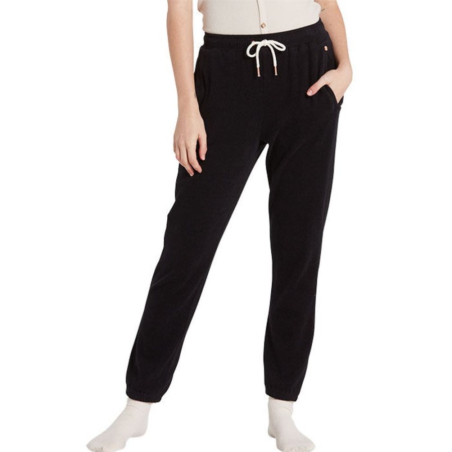 Women Volcom Pants | Women'S Lived In Lounge Fleece Pant