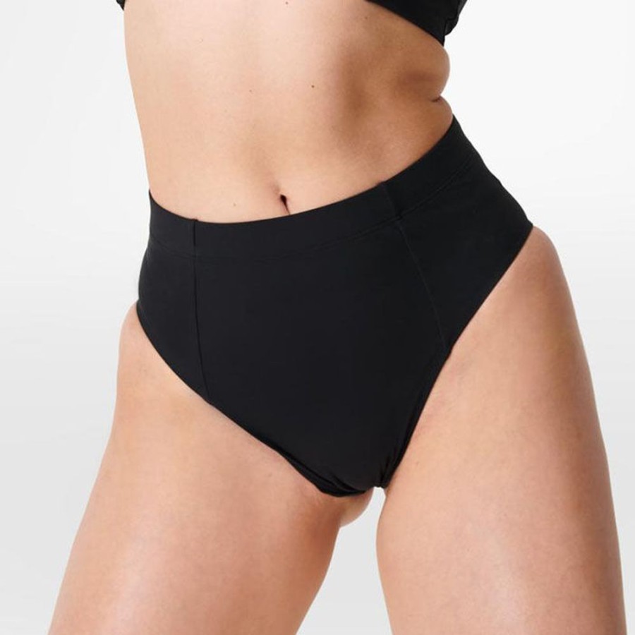 Women Sweaty Betty Swimwear | Women'S Brook High Waist Xtra Life Bikini Bottom