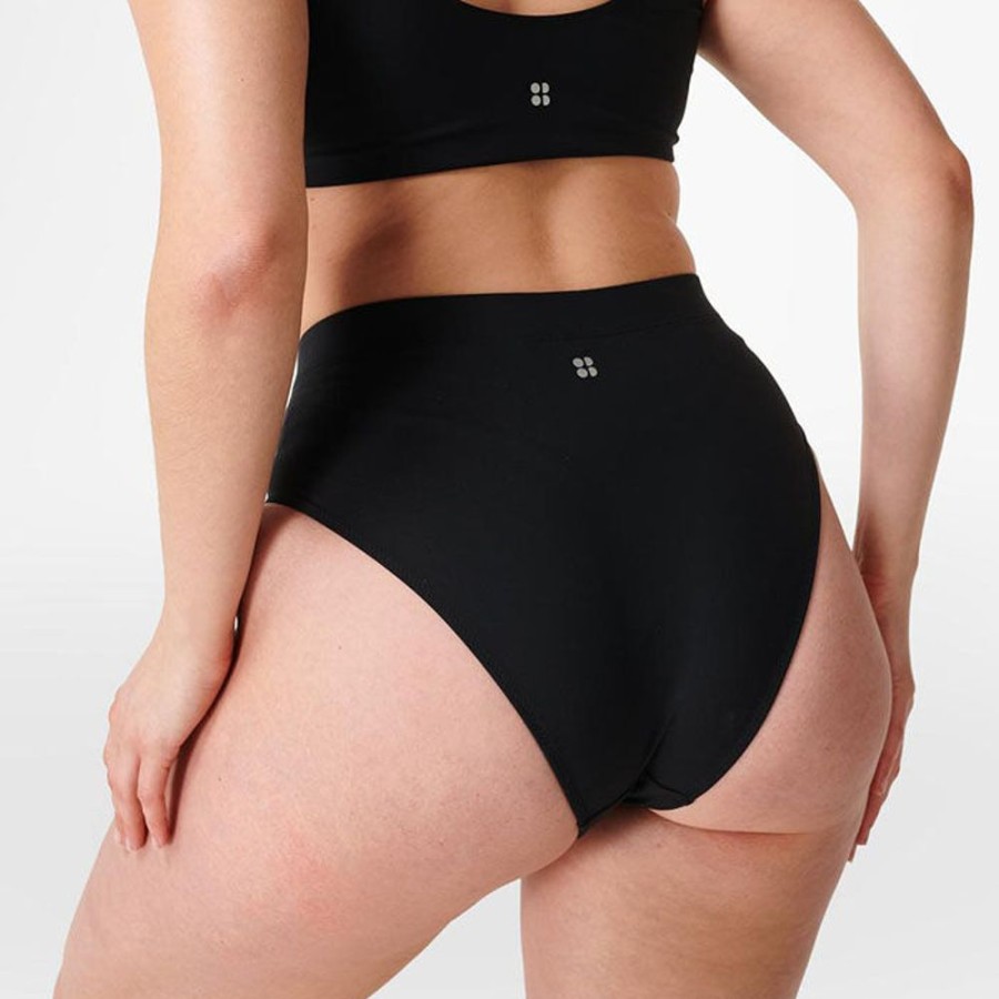 Women Sweaty Betty Swimwear | Women'S Brook High Waist Xtra Life Bikini Bottom